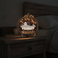 Rustic Pumpkin Plaque with Stand