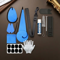 Saxophone Cleaning Kit   Saxophone Cleaning Kit Portable for Instrumentalists, Students, Rehearsal