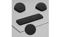 Friction-Reducing Helmet Crown Pad Removable Helmet Liner Pad Breathable Washable for Workshops