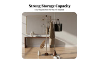 Treetype Coat Stand Space-Saving Home Furnishing Easy Assembly for Living Room