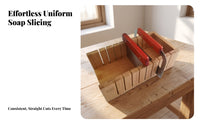 Easy to Use Wooden Soap Cutter