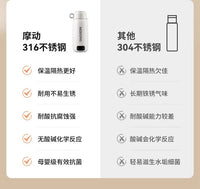 摩动便携式电热水杯保温烧水杯车载旅行加热烧水壶真空小型电热杯