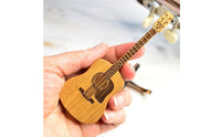 Guitar Plectrum Holder with Stand Engraved Guitar Pick Holder with Stand Compact Case for Instrumentalists, Desk