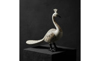 Peacock Ornament Resin Bird Sculpture Modern Decor for Entryway