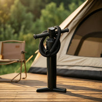 Portable Paddleboard Pump Manual Pump with Pressure Gauge Inflatable Upright for Paddleboarding