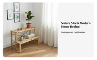 Multi-Tier Design Foldable A-Frame Plant Shelf Handmade Tiered Rack Rustic design Garden Accessory Sturdy Construction for Gardeners, Apartment Dwellers, Homeowners, Balcony, Patio, Living Room