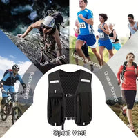 Unbranded Polyester Hiking Backpack with Hydration Bladder for Outdoor Sports