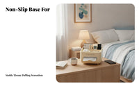 Multifunctional Tissue Box Modern Design Tissue Box with Organizer long-lasting