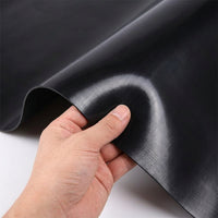 HDPE Geomembrane Liner, 60S Black Synthetic HDPE Liner Roll, 4/6m x 50m, Waterproof Anti-Seepage for Waste Containment