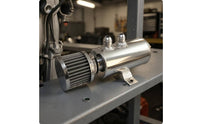 Aluminum Oil Catch Can Universal Oil-Compatible Catch Can Easy to Service Auto Accessory