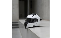 Modular With | DOT Approved, Scratch-Resistant, Modular Helmet with Rear LED Lights, for Street Riding