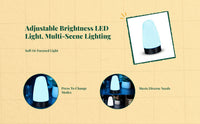 Cordless dimmable LED desk bar