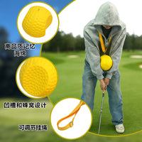 Golf Swing Trainer for Maintaining Perfect Arm Triangle