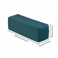 Sofa Space Filler Pillow Easy to Clean Rectangular Armrest Pad Portable Armrest Cushion with Removable Cover