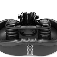Ventilated Bike Saddle Spring-Supported Padded Bike Saddle Pressure Relieving Comfort
