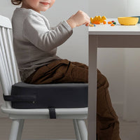 Chair Booster Seat Cushion Zipper Closure Dining Chair Booster Pad Textile Cover