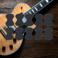 Universal Fit Guitar Pick Anti-Slip Sticker Symmetrical Encircling Design Silicone Pick Grip Silicone Plectrum Grip for Live Performance, Studio Recording