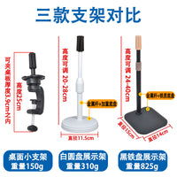 cos假发头模支架白展示假人头模型毛娘造型专用工具模特头抿嘴哥