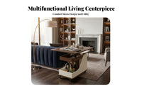 Movable with casters Adjustable C-Shaped Rolling Table Light Luxury aesthetic C-Shaped Rolling Table Foldable Design Couch Desk Space-Saving for Apartment Dwellers, Remote Workers, Living Room, Small Spaces, Home Office, Bedroom