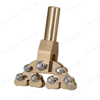 Bass Guitar Fret Installation Press Head with Self-Adapting Radius
