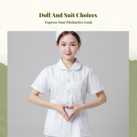 Women's Nurse Uniform, Short Sleeve, Breathable, Lightweight