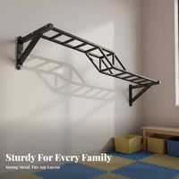 children's Home Climbing Rack Physical Fitness Training Indoor Climbing Set Multi-Functional Indoor Jungle Gym for Parents, Adults, Playroom, Bedroom