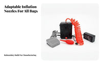 Multiple Nozzles Air Column Bag Filler Ergonomic Design Electric Inflator Handsunrestricted Operation PA & Ckaging Equipment for E-Commerce Sellers, Small Business Owners, Warehouse Workers, PA & Cking Station, Shipping Department, Logistics Center
