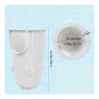 Replacement Pool Strainer Basket Flared boarder Pool Pump Basket Open Top