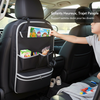 Car Backseat Organizer with Storage Pockets for Kids and Travel Essentials