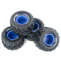 PYFORE 96mm Diameter 1/14 1/16 Universal Tires for Small Monster Trucks ARRMA and MJX