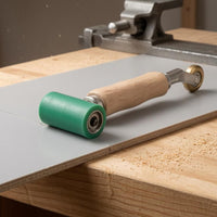 PVC Film Roller Cylindrical Wheel Double-Ended Roller