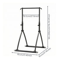 Pull-up Frame with Press Handles Foldable Pull-up Bar Press Station Heavy-Duty Equipment Multi-Function for Fitness Enthusiasts