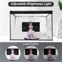 Foldable Airbrush Spray Booth Portable Paint Cover with Fiberglass Rod Support