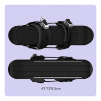 Children Ski Shoes Easy to Wear Attachable Skiboards Beginner Friendly