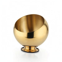 Tableware Reflective Sauce Dish with Pedestal Base for Home Prep