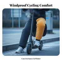 Down Cotton Filled Winter Scooter Leg Covers Full Wrap Design Waterproof Motorcycle Leg Protectors Adjustable Fit for Children, Cold Weather