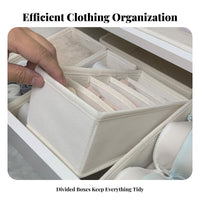 3 Pieces Drawer Divider Set Space Saving Closet Organizer easy to clean for Families