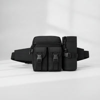 Waist Bag with Cup Holder Wearable Golf Waist Bag Fanny Pack with Water Bottle Holder Compact Golf Fanny Pack Lightweight