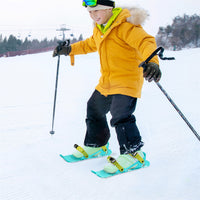 Mini Ski Skates Snowboard Shoes for Adults and Children