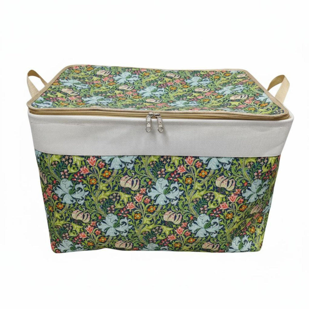 Foldable Quilt Bag Large Capacity Clothes Container closure for Moving