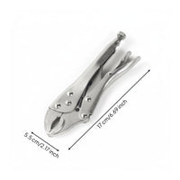 Heavy Duty Locking Pliers Industrial Grade Adjustable Locking Wrench High-Pressure Coil for Plumbers