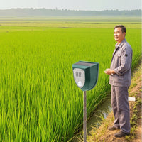Solar Bird Outdoor Solar Animal High-Frequency Sound for Orchard, Garden