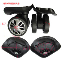 Hongri A58 Large Flower Cover Wheel Luggage Caster Replacement for Hongsheng A68 Large
