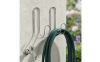 2 Pieces Wall Mount Hose Hook Rustproof Garden Hose Hook Weatherproof for Patio