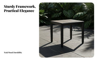 Round End Table Modern Aesthetic Household Furnishing Minimalist Design for Garden