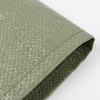 Woven Polypropylene Debris Sacks, Garden Waste Bags for Soil and Cement, 50kg Load Capacity Tear-Resistant Reusable Construction Storage Bag