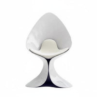 floralShaped Armchair Artistic Design Accent Chair Nordic design Statement Piece for Adults, Book Lovers, Lounge Area, Bedroom