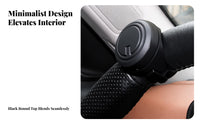 Metal Ball Bearing Steering Wheel Rotator Knob 360-Degree Rotation Steering Wheel Knob Clamp Mount Car Accessory Smooth Rotating