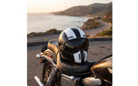 Retro Full Face | Vintage, Low-Profile, Retro, for Road Riding