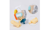 Wooden Busy Cube Developmental Play Sensory Toys with Gears Hand-Eye Coordination Wooden Activity Cube for Travel